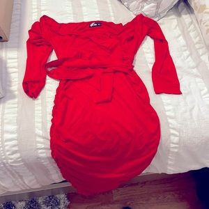 Dress off shoulder brand new never used
